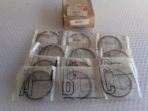 Piston Rings Set fits Fiat 127 131 Ritmo Duna Mille Uno Fiorino 5888977 Genuine View Front