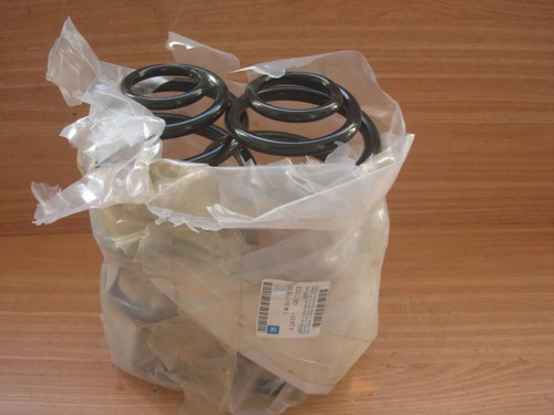 Coil Springs Set Rear fits Opel Vauxhall Vectra C 93171836 Genuine View Front