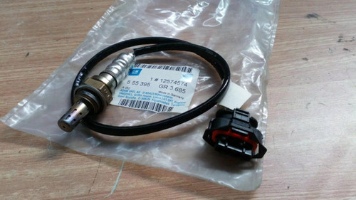 Oxygen Sensor fits Opel Vauxhall Vectra C Signum Z22SE 12574574 Genuine View Front