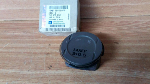 Piston fits Opel Vauxhall Z14XEL Z14XEP +0.50mm Oversize 55559908 Genuine View Front