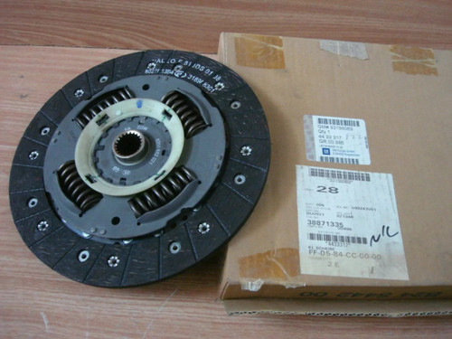 Clutch Disc fits Opel Vauxhall Movano A Vivaro A 93198069 19DTi F9Q-772 Genuine View Front