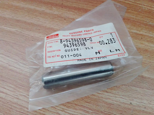 Valve Guide fits Isuzu 4HE1 4HF1 6HH1 4HG1 6HE1 8943965980 Genuine View Front
