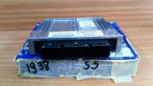 ECU Engine Control Unit fits Peugeot 307 TU3JP 194087 9644924180 Genuine 1938S5 View Front