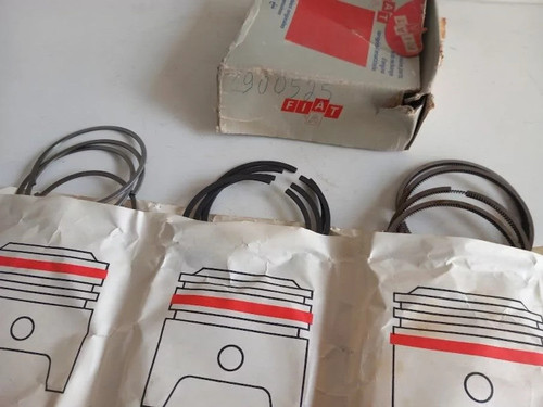 Piston Rings Set fits Lancia Beta Fiat 124 +0.50mm Oversize 80.50mm Genuine 1900525 View Front