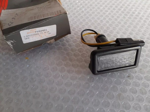 License Plate Light fits Fiat Fiorino 7592991 Genuine View Front