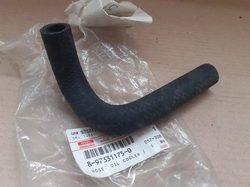 Oil Cooler Hose fits Isuzu D-Max Dmax Rodeo Denver 8973311750 Genuine View Front