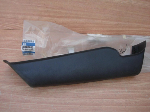 Seat Cover Outer Left Anthracite fits Opel Vauxhall Astra F 90407657 Genuine View Front