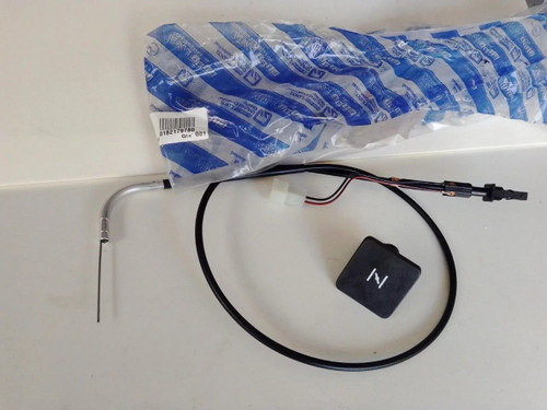 Choke Cable fits Fiat Uno 182179780 Genuine View Front