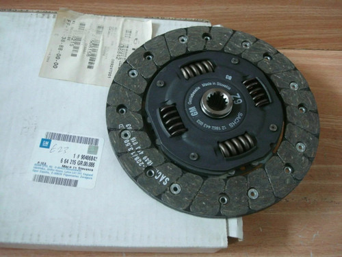 Clutch Plate Disc fits Opel Vauxhall Astra F Vectra A 17D X17DTL Genuine 90486842 View Front