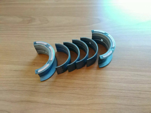 Main Bearings Crankshaft Set fits Subaru EA63 EA64 EA71 Oversize +0.75mm MS1124/75 View Front