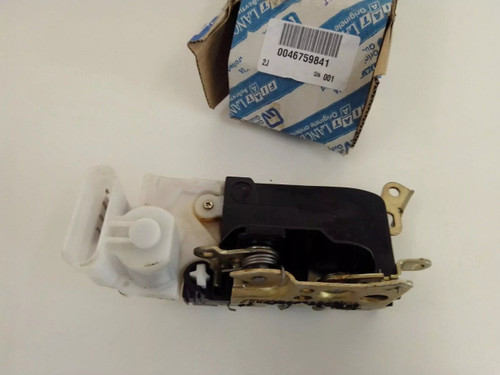 Door Lock Rear Right fits Fiat Punto 46759841 Genuine View Front