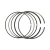 Piston Rings Set fits Fiat Ritmo Strada 1300 1500 86.4mm +0.6 Oversize 87mm