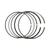 Piston Rings Set fits Toyota 2E 3E engine 73mm Bore STD 1.5x1.5x3 28971/STD