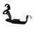 ABS Speed Sensor Bracket Front Left fits Peugeot 407 Citroen C5 C6 4547K3 Genuine View Front