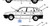 Window Front Door Right Green Tinted fits Opel Vauxhall Astra F Classic Genuine 90414622 View Front