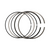 1 Cylinder Piston rings Set fits MAN engine D2565 D2566 125mm 06-280400-00