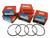 Piston Rings Set fits Subaru Leone L-Series 1300 EA65 83mm 1.2x1.5x4 STD 14640 View Front