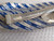 Oil Cooler Hose fits Fiat Uno Diesel 7700618 Genuine View Rear