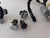 Lock Kit fits Peugeot 206 4162EW Genuine View Left