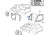 Window Rear Door Left Fixed fits Opel Vauxhall Frontera A 91142201 Genuine View Front