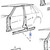 Sill Panel Rear Right fits Opel Corsa A Vauxhall Nova 90138584 Genuine View Front