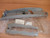 Centre Pillar Trim Upper Grey Right fits Opel Vauxhall Astra H 13114301 Genuine View Rear