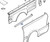 Rail Rear Side Panel Upper Left fits Isuzu Pickup TF Opel Campo Chevrolet LUV 8979404800 View Right