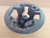 Spare Tire Tools Housing Cover fits Fiat Idea Punto Lancia Musa 46805972 Genuine View Front