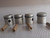 4x Pistons Kit fits Lancia Fulvia Berlina 2C 72mm Bore STD 426007O1 View Left