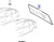 Windscreen Rear fits Opel Kadett E Vauxhall Astra 90241632 Genuine View Front