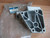 Bracket A/C Compressor & P/S Pump fits Opel Vauxhall Astra G X17DTL 90530548 View Rear