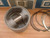 4x Pistons fits Opel Ascona C Omega A Vauxhall Carlton C18NZ STD Genuine 623051 View Right