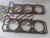 2x Cylinder Head Gasket fits Lancia Thema Alfa Romeo 75 164 RZ SZ V6 60569896 Genuine View Rear