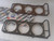 2x Cylinder Head Gasket fits Lancia Thema Alfa Romeo 75 164 RZ SZ V6 60569896 Genuine View Front