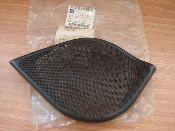 Speaker Panel Grill Cover Rear Door Left Black fits Opel Vauxhall Vectra B 90432393 View Front