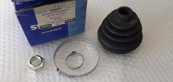 CV Bellow Boot fits Audi 80 90 Coupe VW Corrado Golf Passat Seat Ibiza Toledo 30908301 View Front