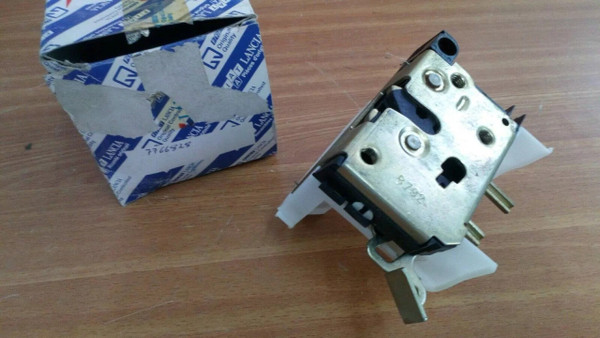 Front Left Door Lock fits Fiat Punto 7766828 Genuine View Front