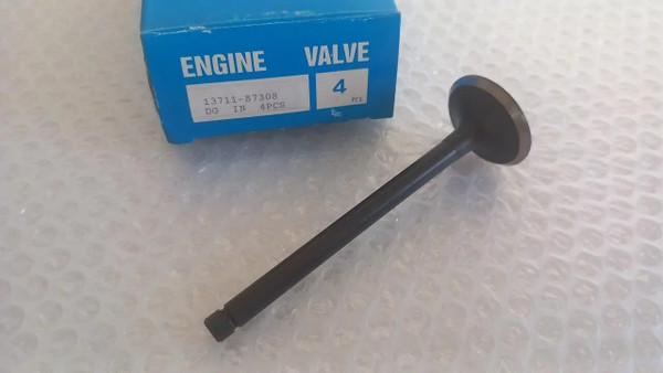 4x Inlet Valves Intake fits Daihatsu Delta Taft DG DL engine 13711-87308 View Front