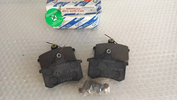 Brake Pads Set Rear fits Fiat Croma Lancia Thema 5892650 Genuine View Front