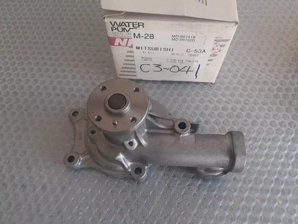 Water Pump fits Mitsubishi Lancer Mirage Colt C53A C63A C73A C83A 4G61 WP-C3-041 View Front