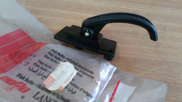 Interior Door Handle Front fits Fiat 126 5998608 Genuine View Front
