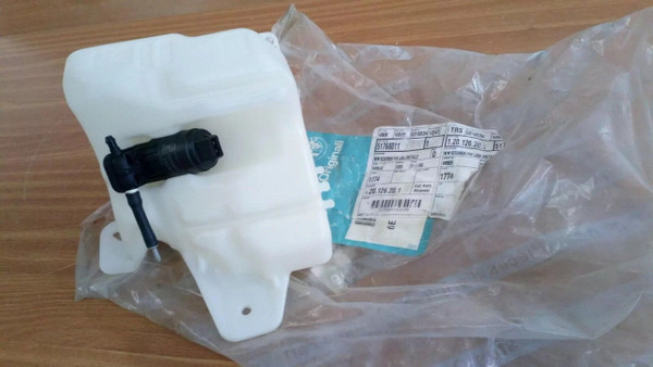 Wipers Reservoir Tank fits Fiat Grande Punto Evo Abarth 51768011 Genuine View Front