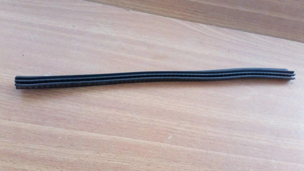 Rubber Weatherstrip fits Alfa Romeo 116 116425580802 Genuine View Front