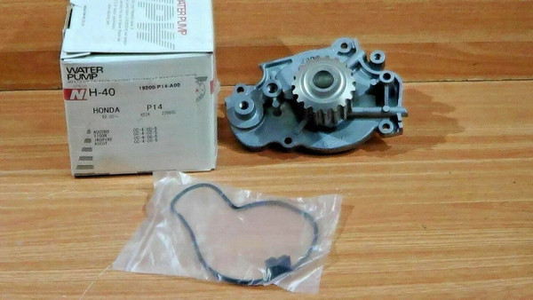Water Pump fits Honda Accord Inspire Ascot CC4 CC5 CC7 Prelude BB2 H23A engines H-40 View Front