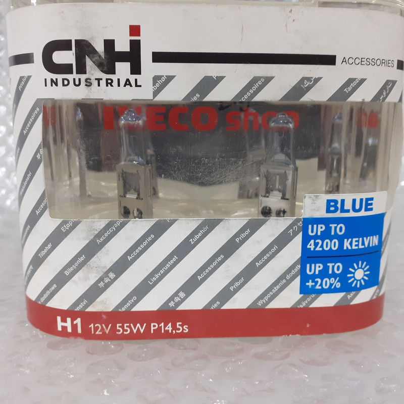 Headlight Halogen Bulb Kit fits Iveco Daily H1 12V 55W  500025699 Genuine