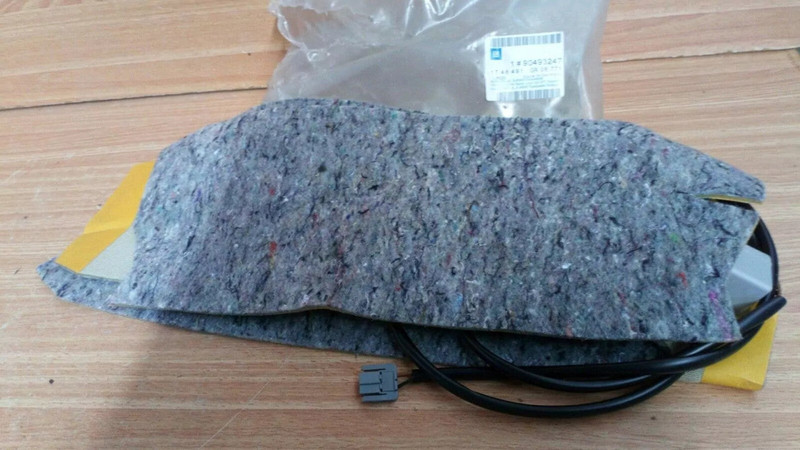 Mat Heated Seat Cushion fits Opel Vauxhall Omega B 90493247 Genuine View Front