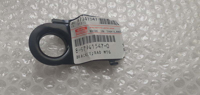 Radiator Bracket fits Isuzu Pickup 8979415470 Genuine View Front