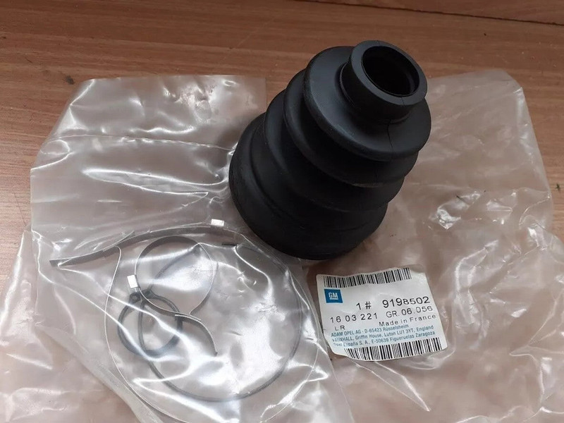 CV Boot Outer Right fits Opel Vauxhall Vectra B Y26SE Vectra G Z20LET 9198502 View Front