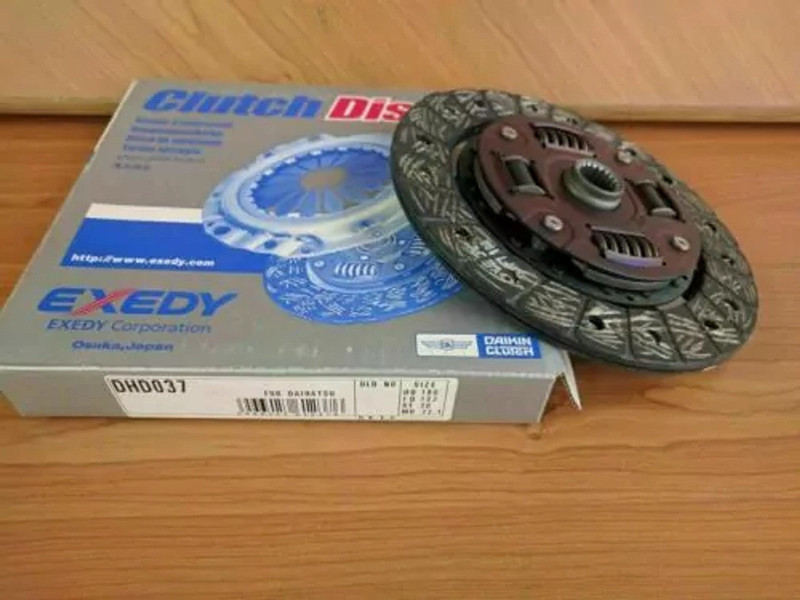 Clutch Disc fits Daihatsu Charade G204 Gran Move Pyzar G303 Valera Applause A101 DHD037 View Front