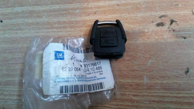 Fob fits Opel Astra G Zafira A 93176617 Genuine View Front